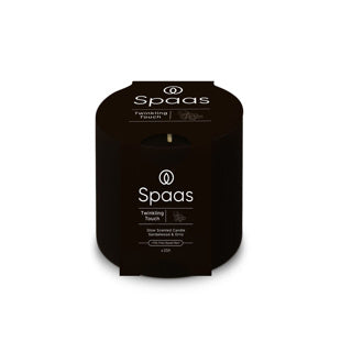 Bougie parfumée Spaas glow 35h - touche scintillante | 3 pièces