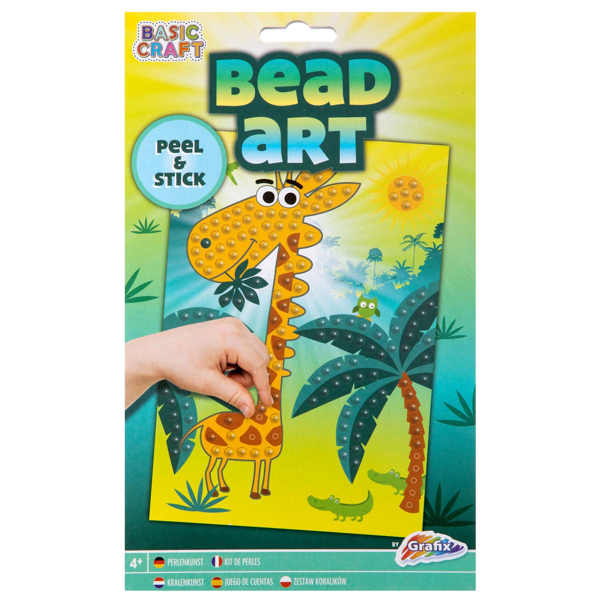 Grafix Craft set perle art girafe
