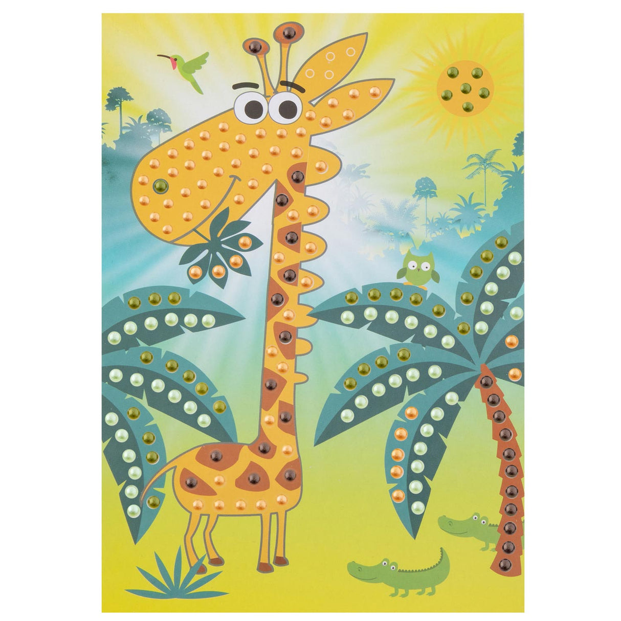 Grafix Craft set perle art girafe