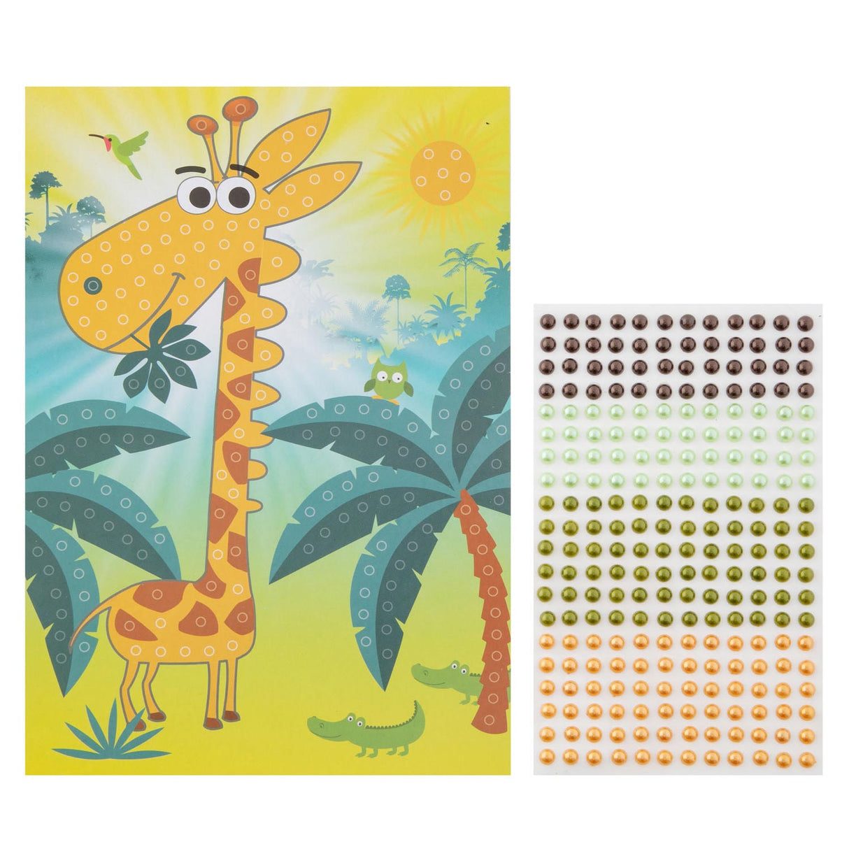 Grafix Craft set perle art girafe