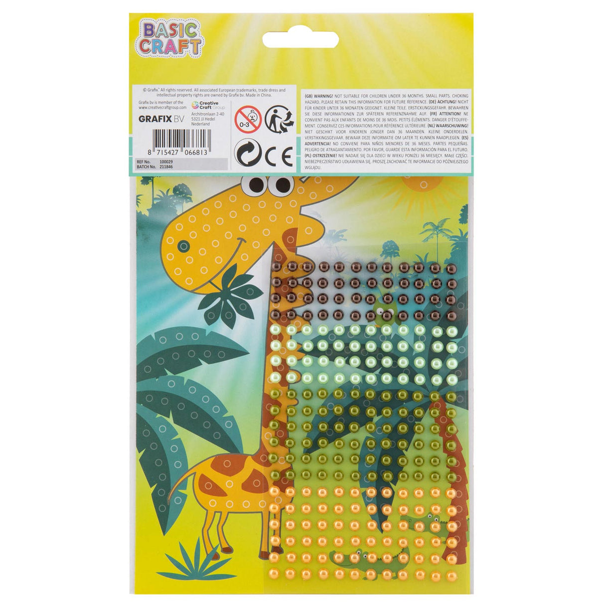 Grafix Craft set perle art girafe