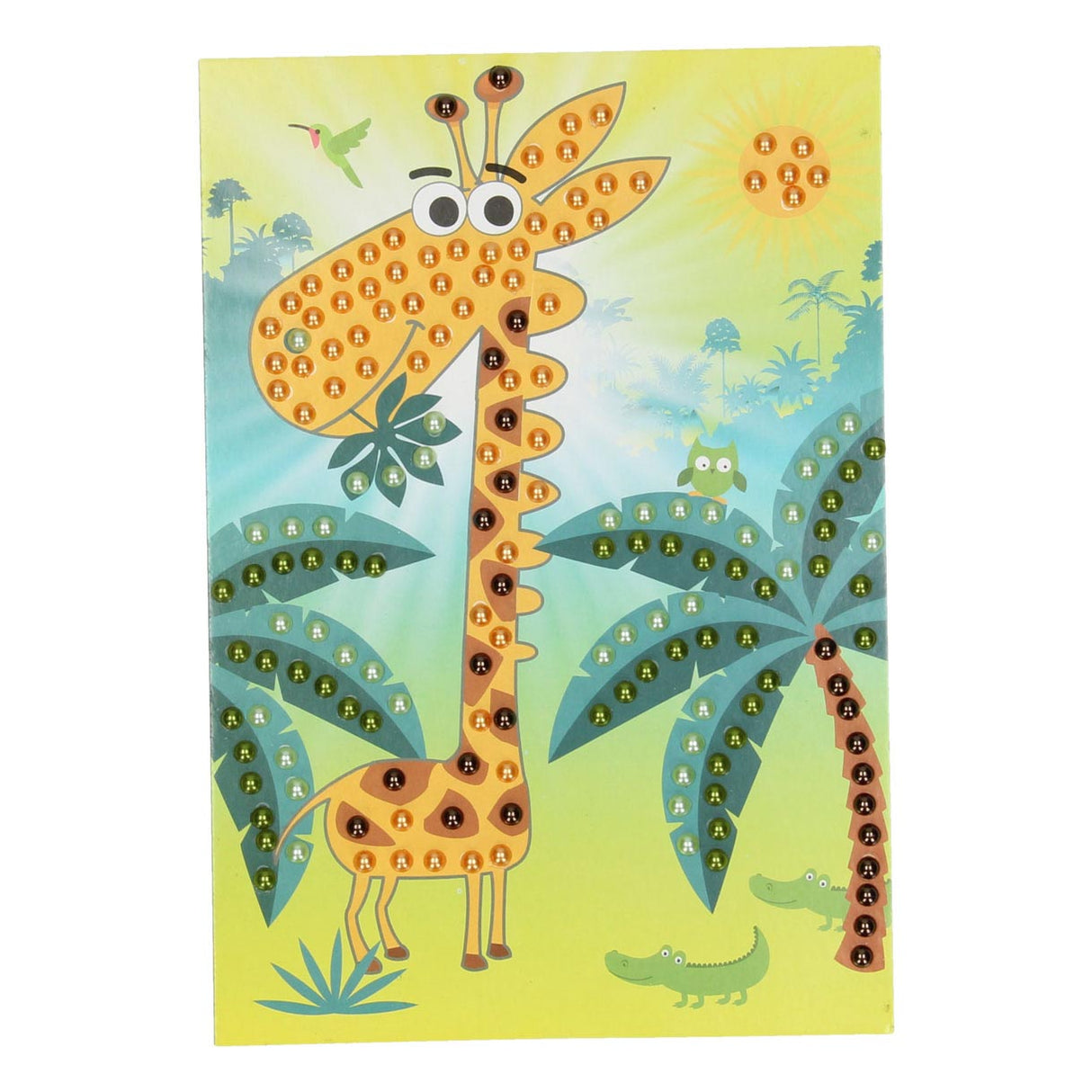 Grafix Craft set perle art girafe