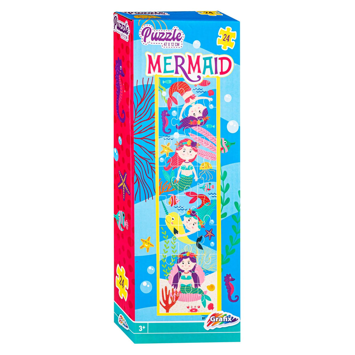 Grafix Tower Puzzle Sirène, 47x12cm