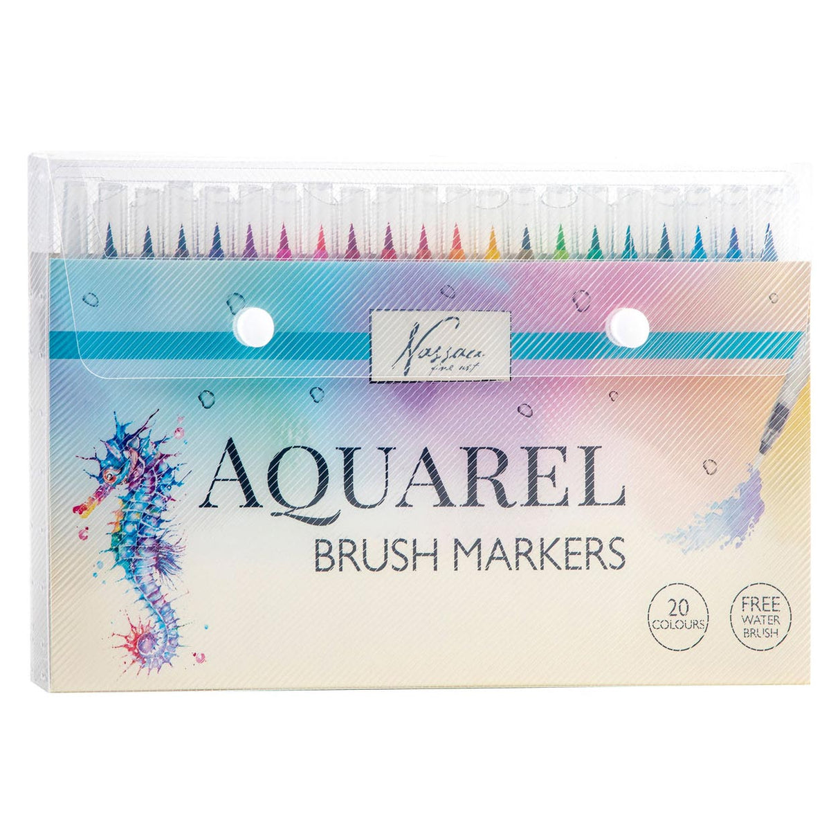 Nassau Fine Art Nassau Crayons Pinceaux Aquarelle, 20 pcs.