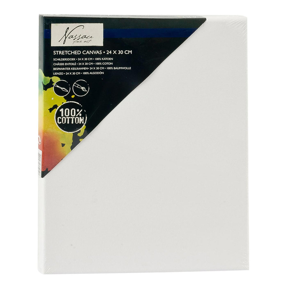 Nassau Fine Art Nassau Canvas Cotton, 24 x 30 cm