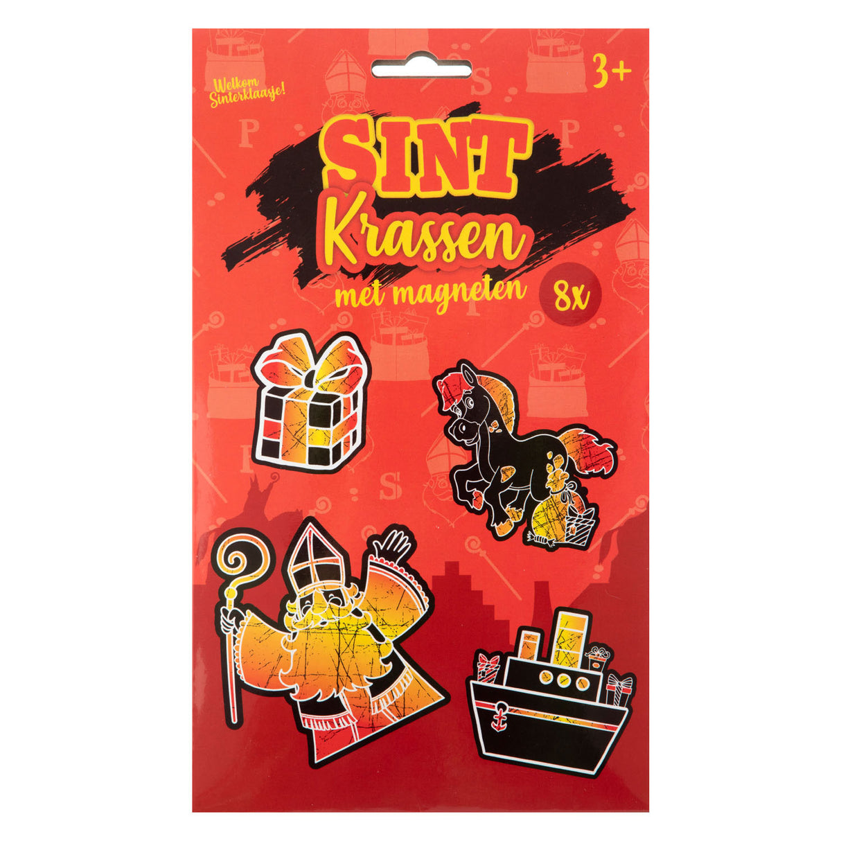 Aimants Grafix sint scratch 8 pièces sur blister