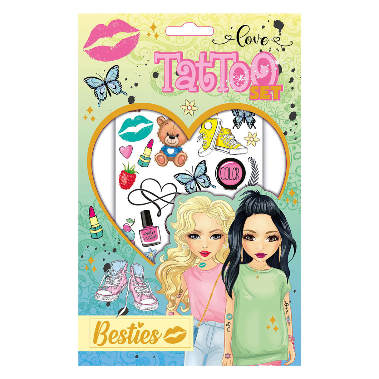 Ensemble de tatouage Besties
