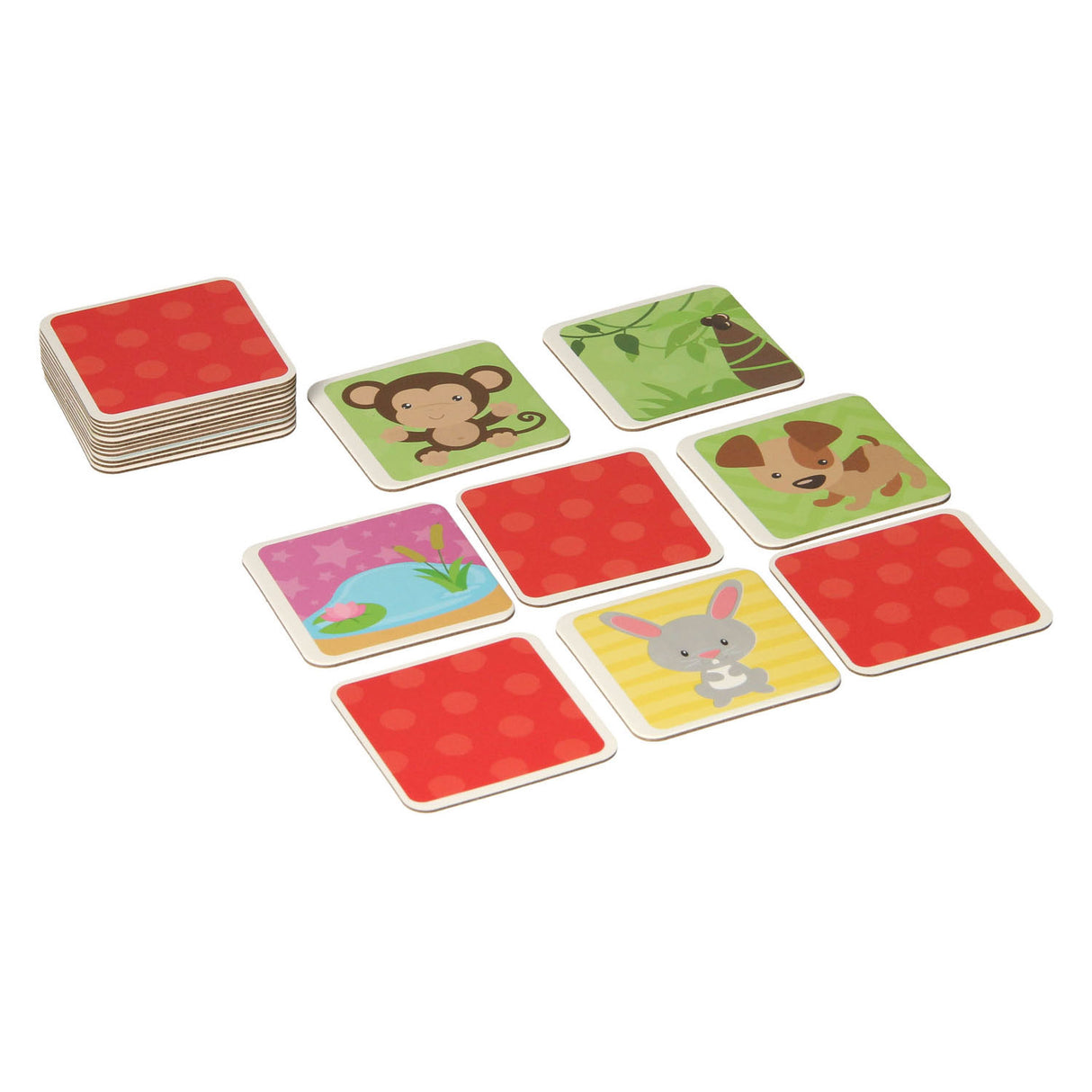 Jeu mémo Lobbes - maison des animaux