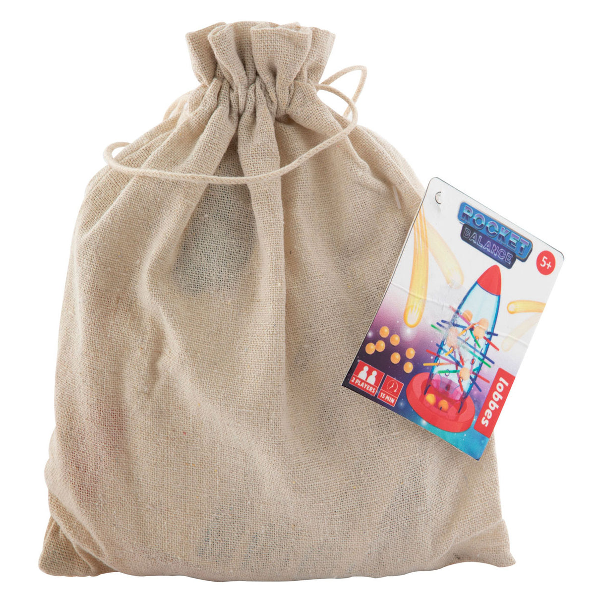 Balance de fusée de jeu Grafix dans un sac en coton