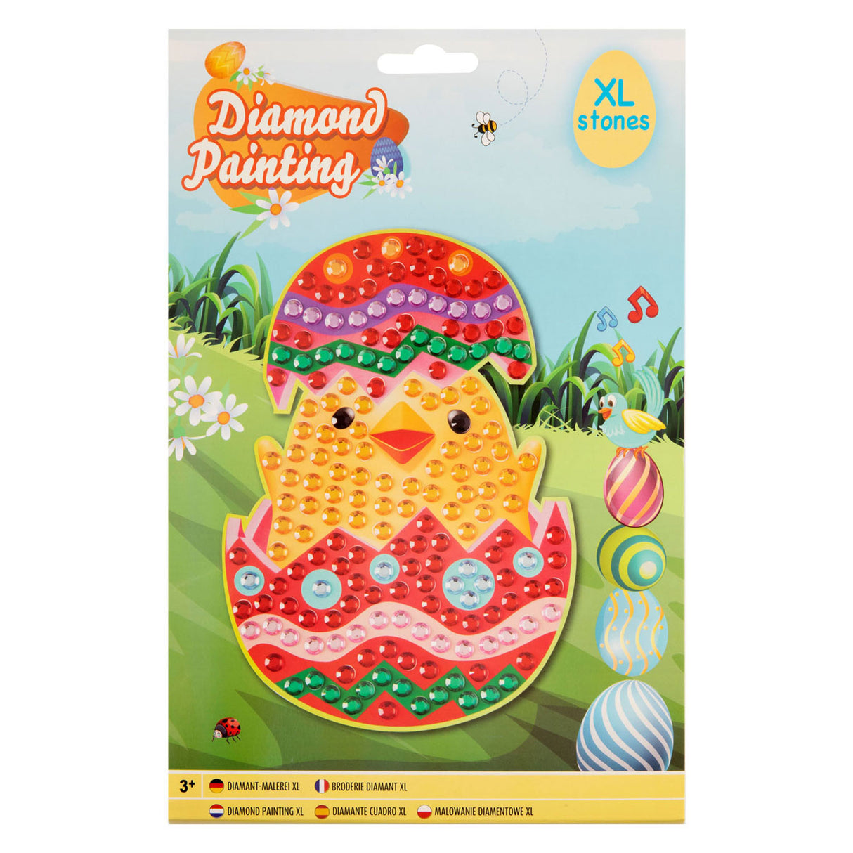 Groupe d'artisanat créatif peinture diamant pâques a5