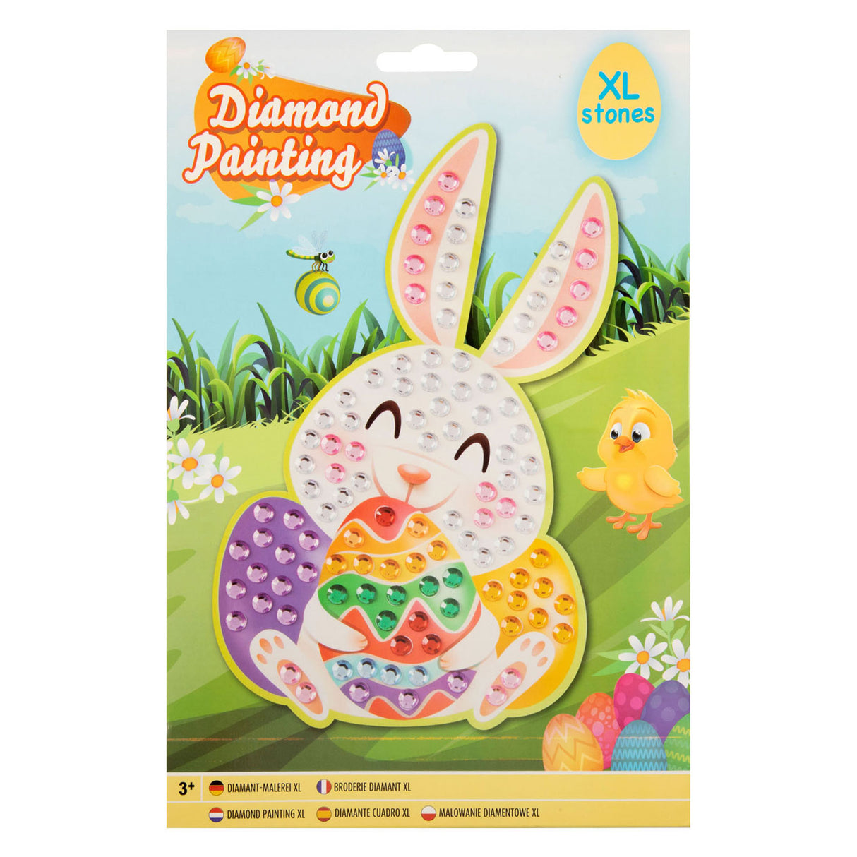 Groupe d'artisanat créatif peinture diamant pâques a5