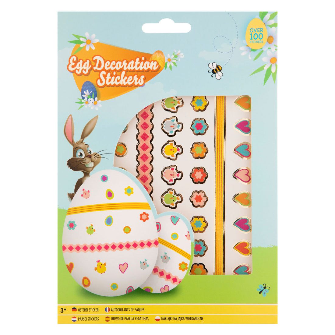 Décorer Grafix Oeuf de Pâques - stickers décoration