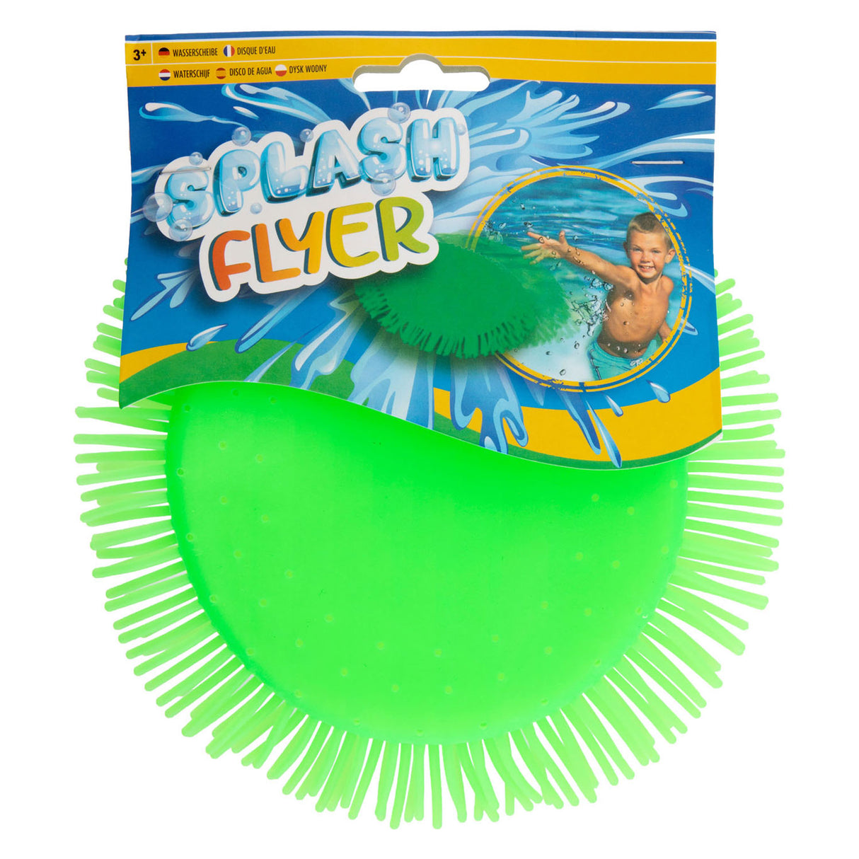 Frisbee dépliant splash de groupe d'artisanat créatif, 17 cm