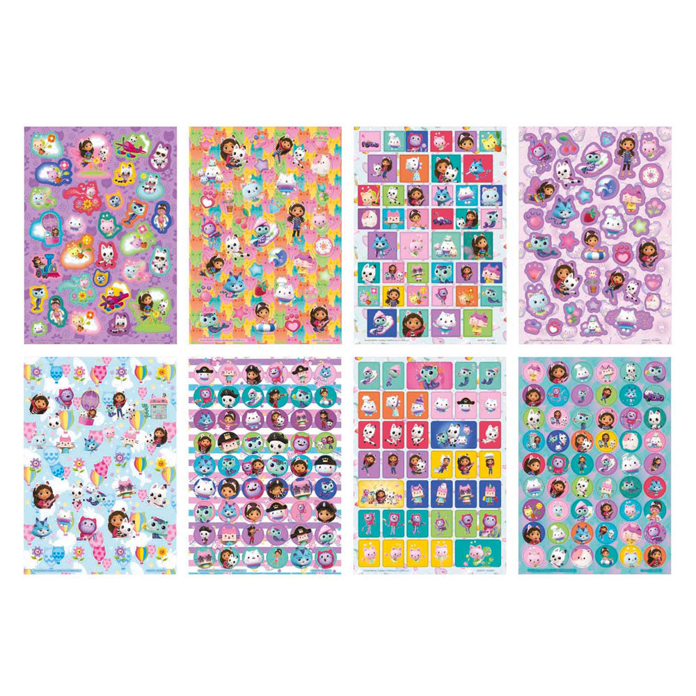 Creative craft group moxy gabby livre d'autocollants à paillettes - a5