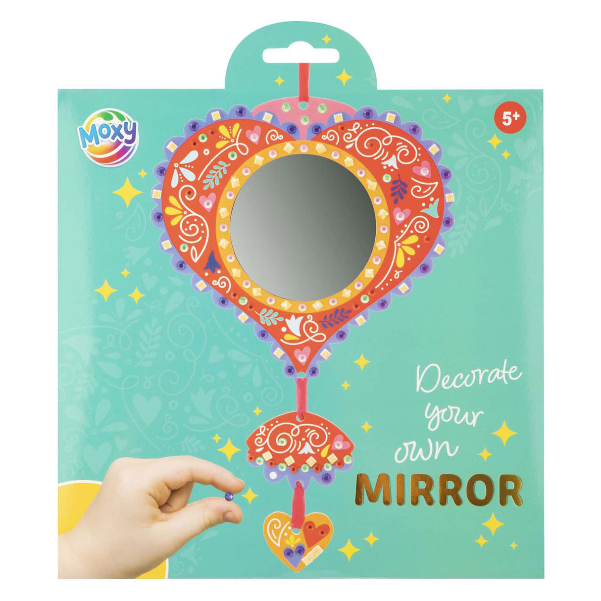 Un groupe d'artisanat créatif décore votre propre miroir