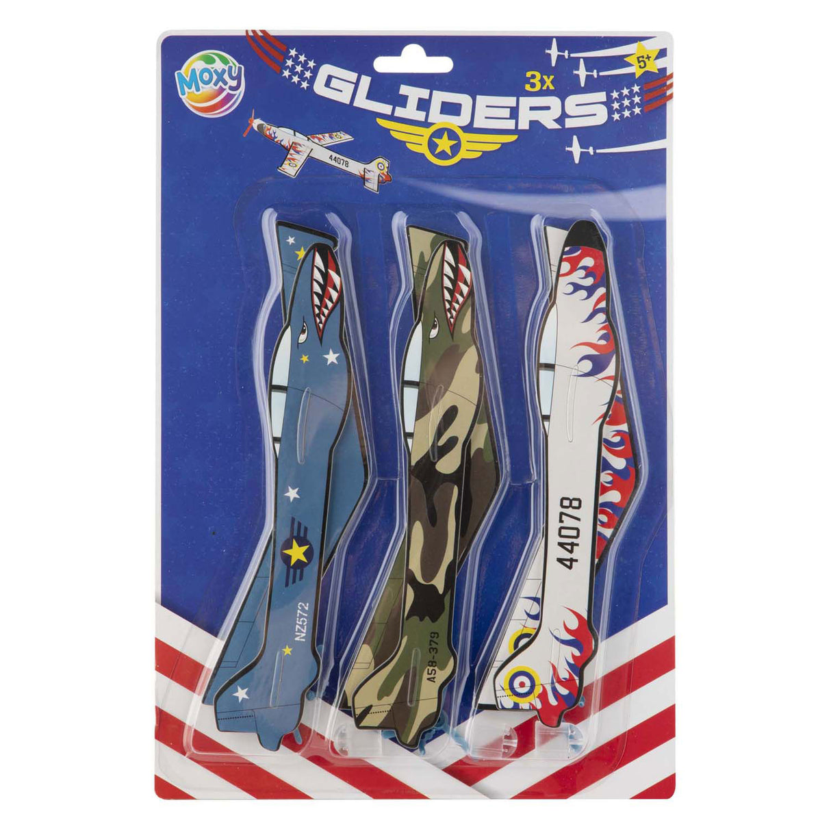 Avions en mousse de groupe d'artisanat créatif, lot de 3
