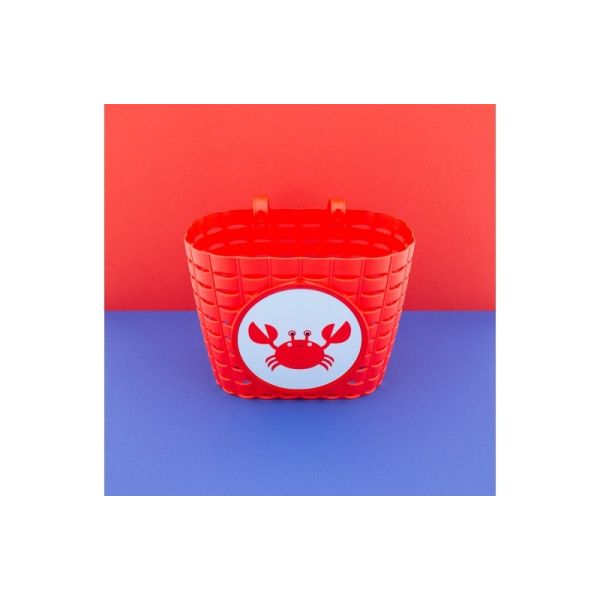 Qibbel Widek panier enfant explorer clappy crab rouge