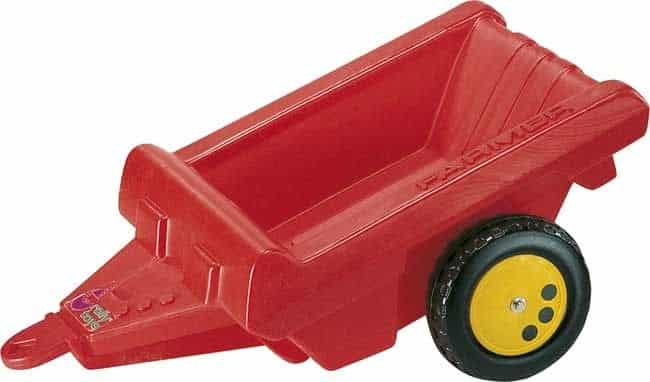 Rolly Toys - remorque rouge à double paroi