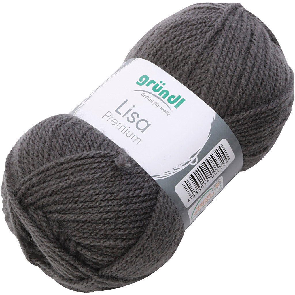 Gris, 50 gr 1 pelote