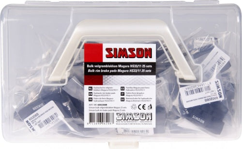 Simson Hydroc Rim Blocks Magura Box 25 SETS 600208B