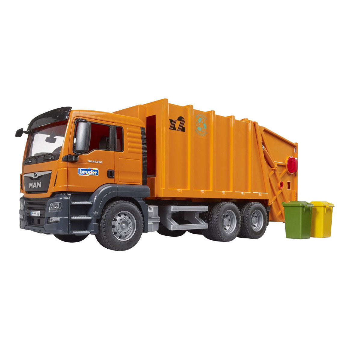 Bruder l'homme camion poubelle 1:16 à partir de