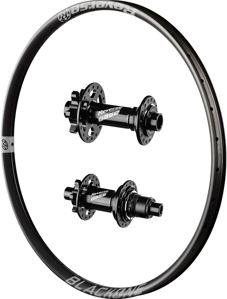 Paire de roues tubeless Reverse Components Black One 29 Boost