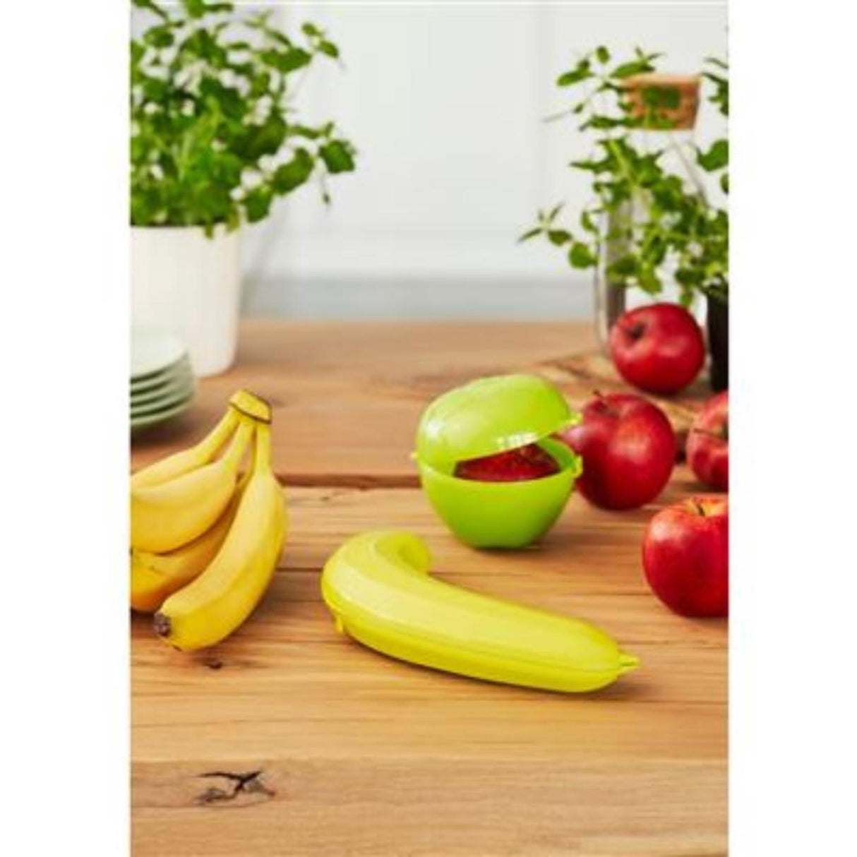 Boîte à bananes Rotho fun vert citron