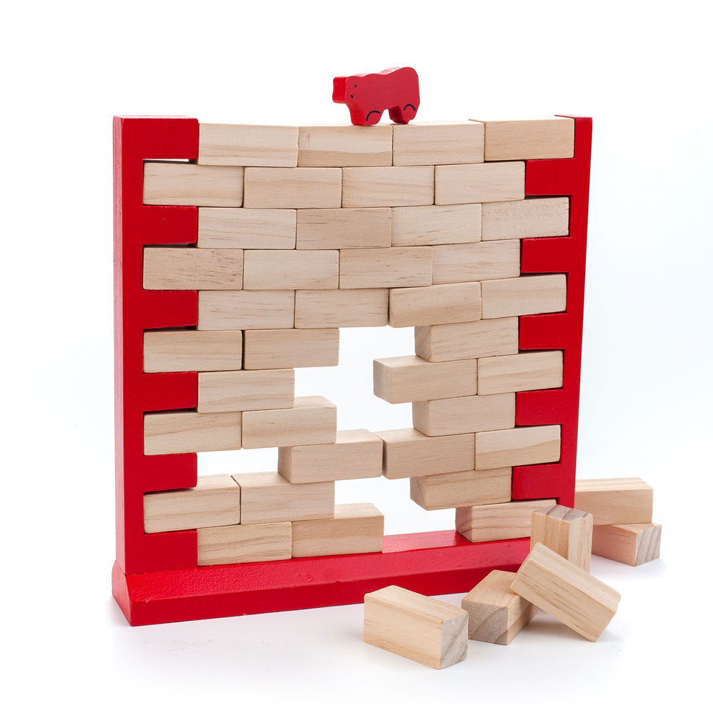 Jeu d'équilibrage en bois Longfield mur tombant