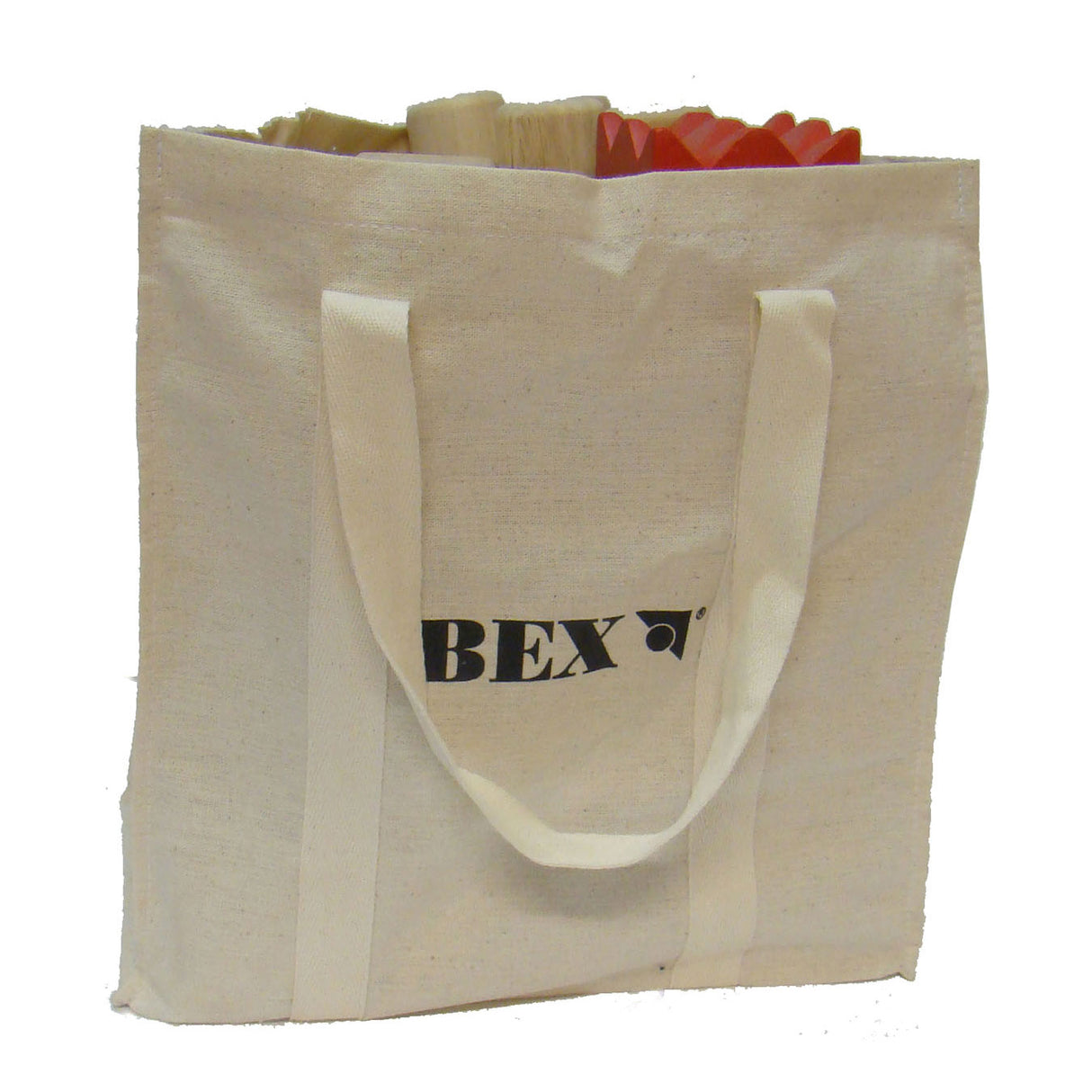 Bex kubb bois d'hévéa original avec roi rouge