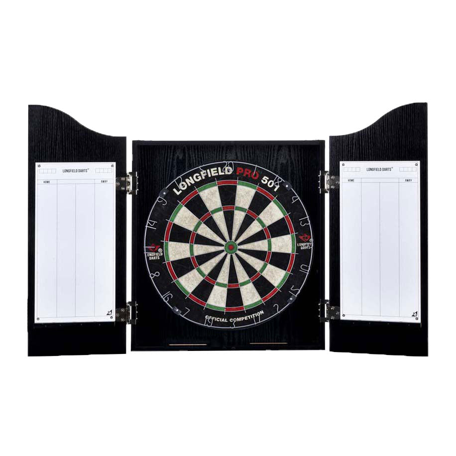Cnet en bois Abi avec jeu de fléchettes en sisal incl. jeu de fléchettes