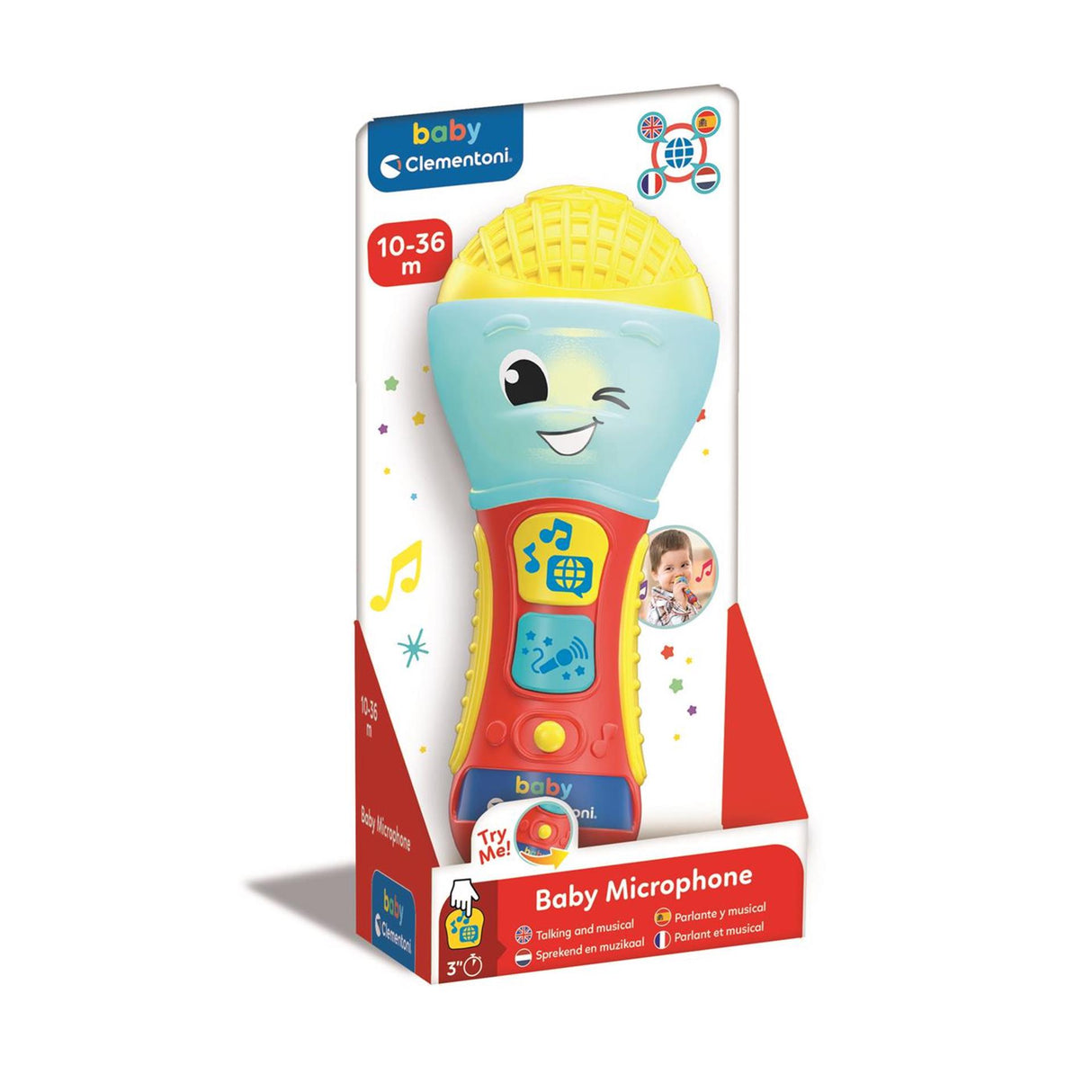 Micro musical bébé Clementoni