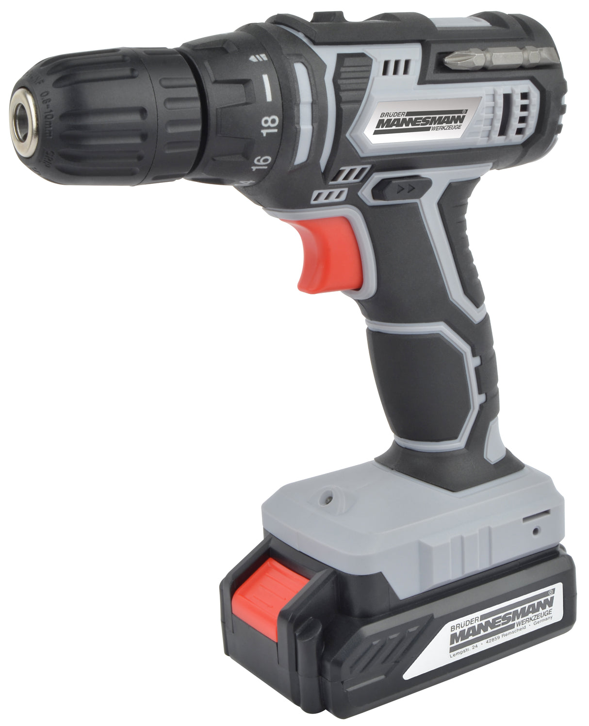 Tournevis de batterie Brüder Mannesmann 2x20 V 1,5 ah
