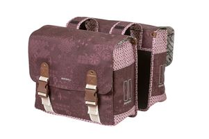Basil Boheme double sac à vélo rouge 35L