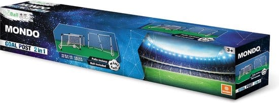 But de football Mondo 2 en 1 183x121 cm