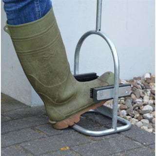 Grattoir à chaussures avec brosse 78,5 cm
