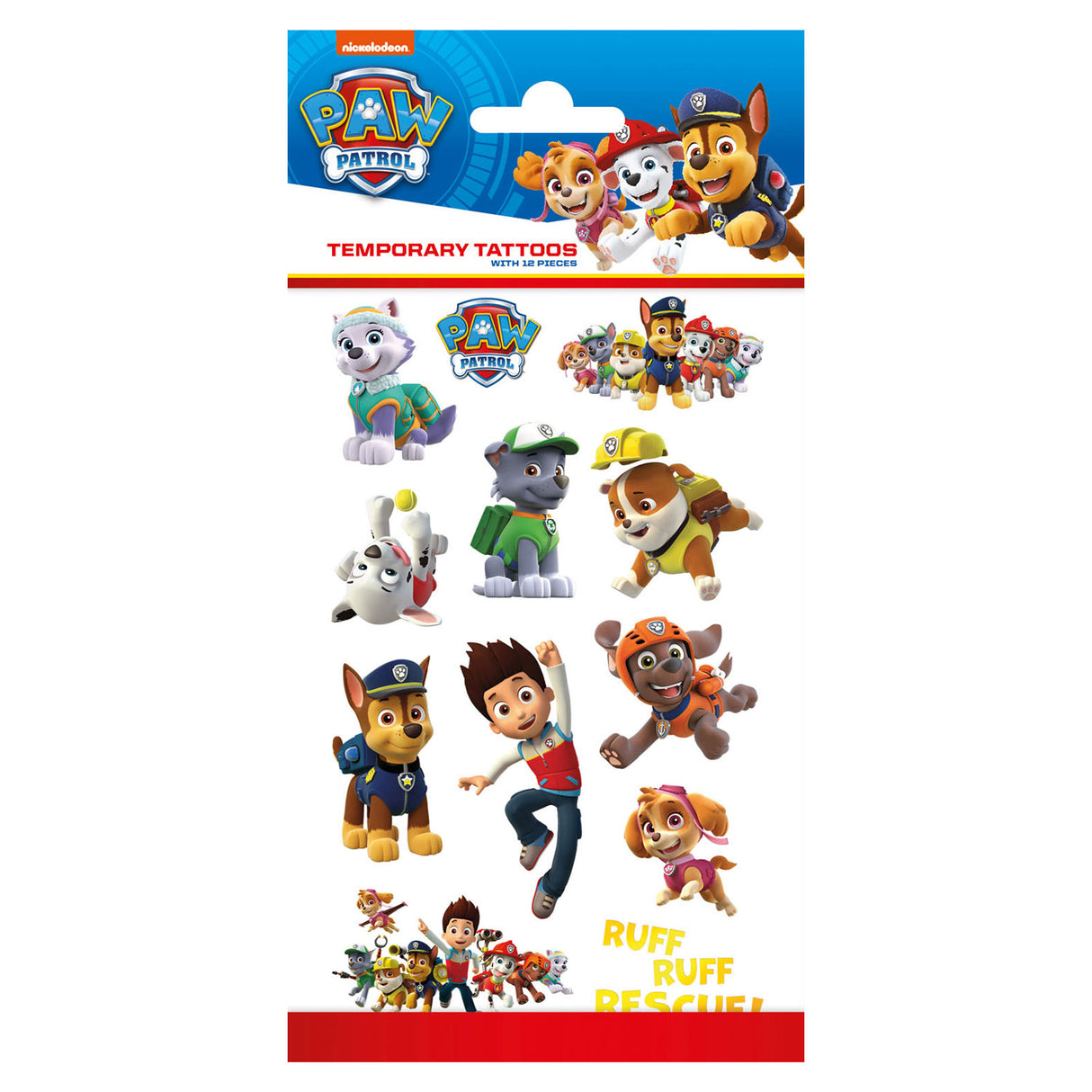 Totoos Tattoos PAW Patrol