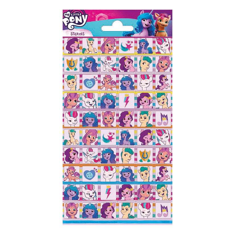 Planche d'autocollants Totum mon petit poney