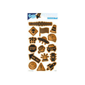 TOTUM Stickervel Reflecting - Traffic