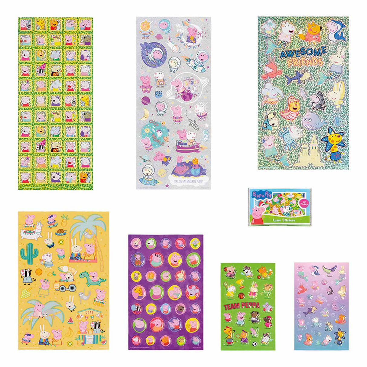 Ensemble de super autocollants Totum - Peppa Pig