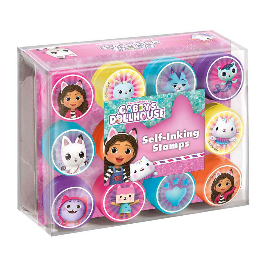 Jeu de tampons pour maison de poupée Totum Gabby, 10 pcs.