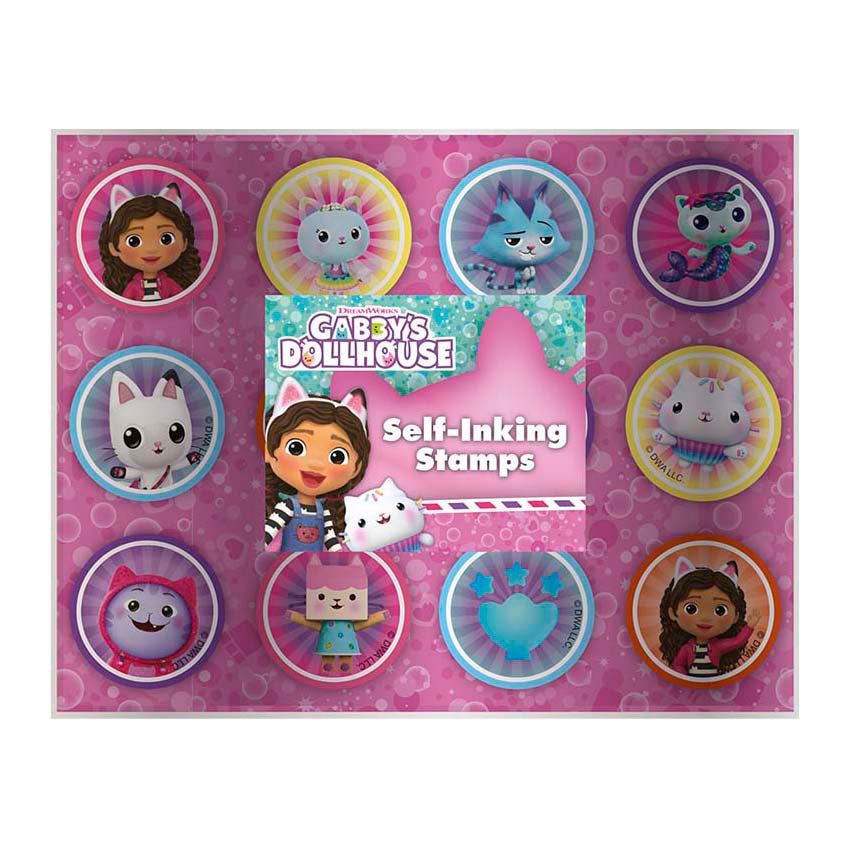 Jeu de tampons pour maison de poupée Totum Gabby, 10 pcs.