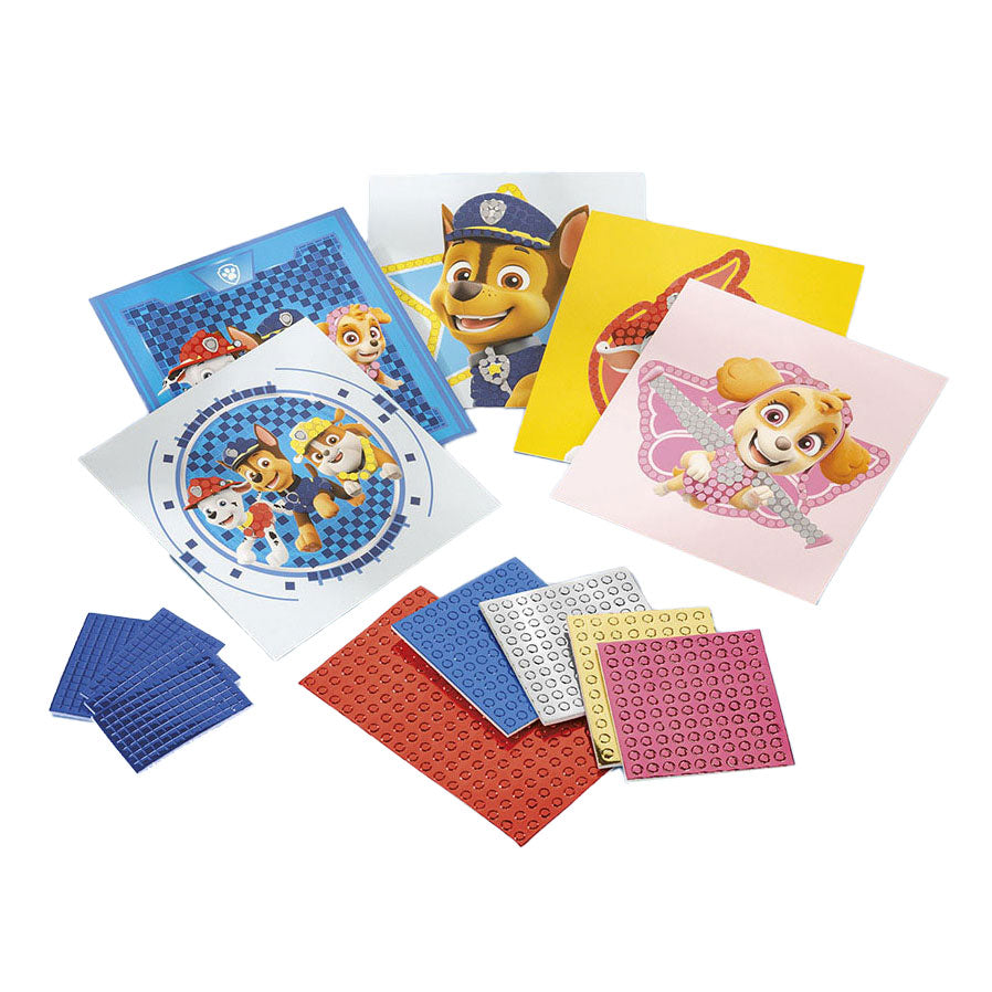 TOTUM 3IN1 PAW PATROL STRIJK KALEN, GYPSIS GIETEN ET PIXELKUNST CRAFT SET