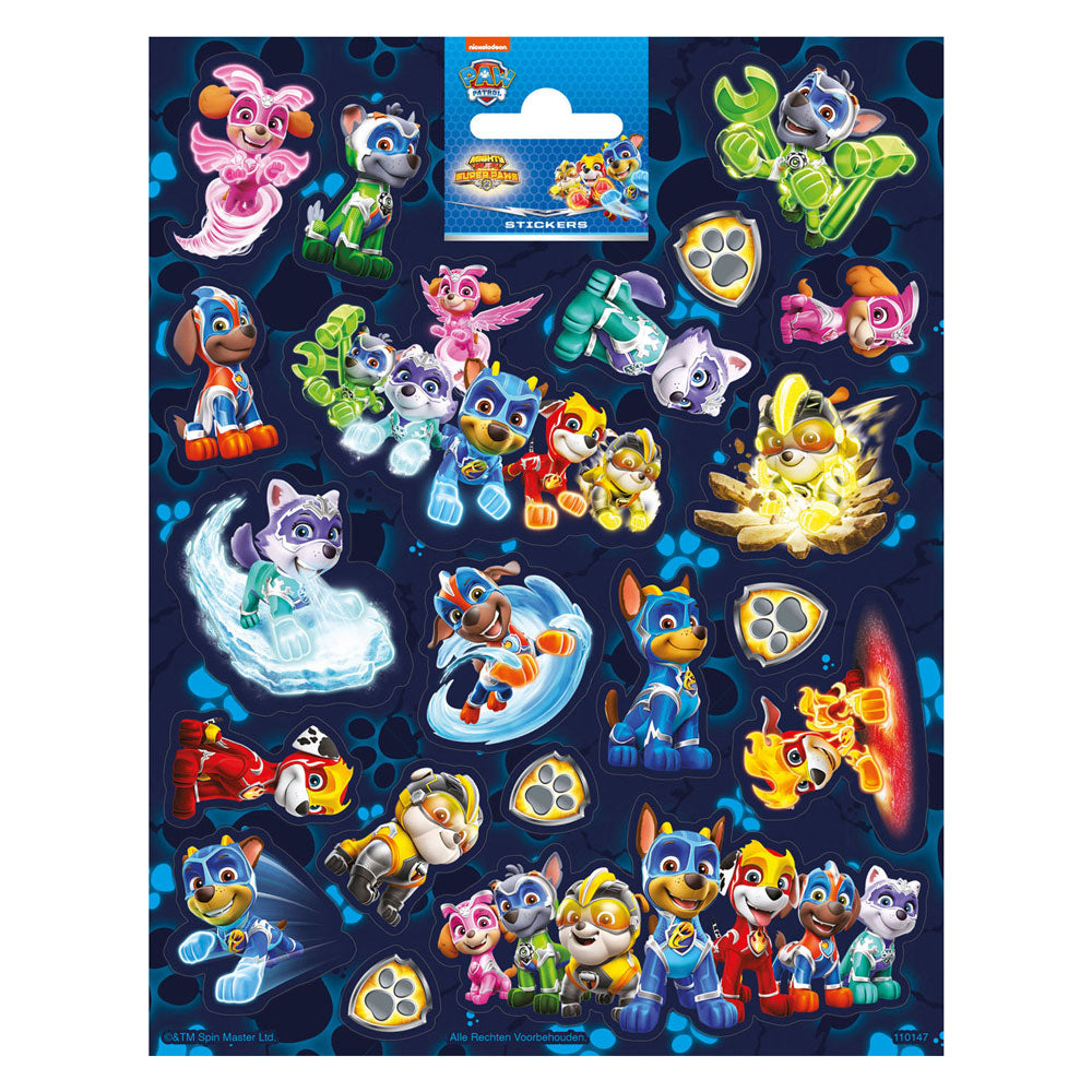 Feuille d'autocollants Totum Paw Patrol