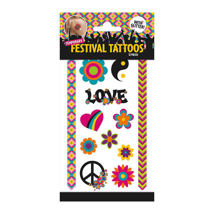 Festival de look pailleté des tatouages Totum