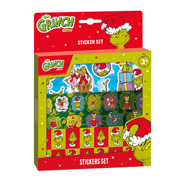 Groupe d'artisanat créatif ensemble d'autocollants totum grinch
