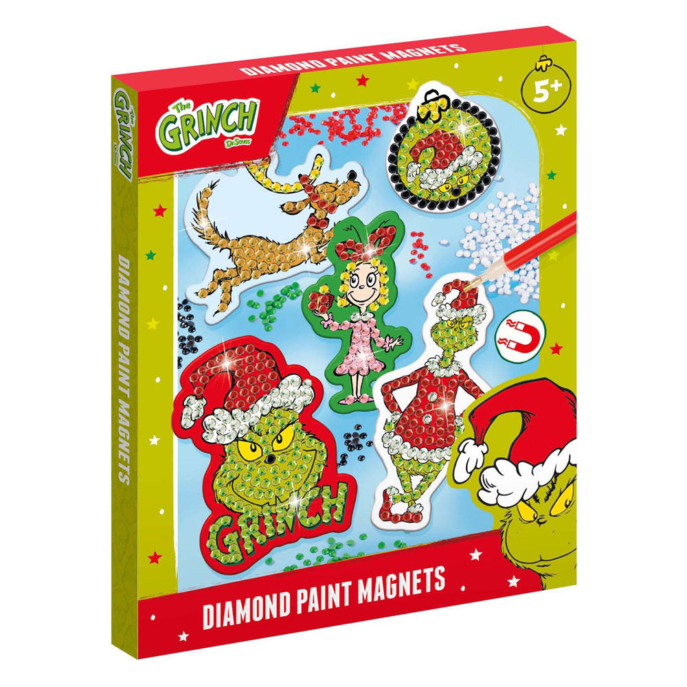 La peinture au diamant Totum aimante le grinch