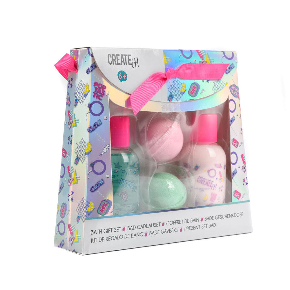 Créez-le ! coffret cadeau de bain poptastic