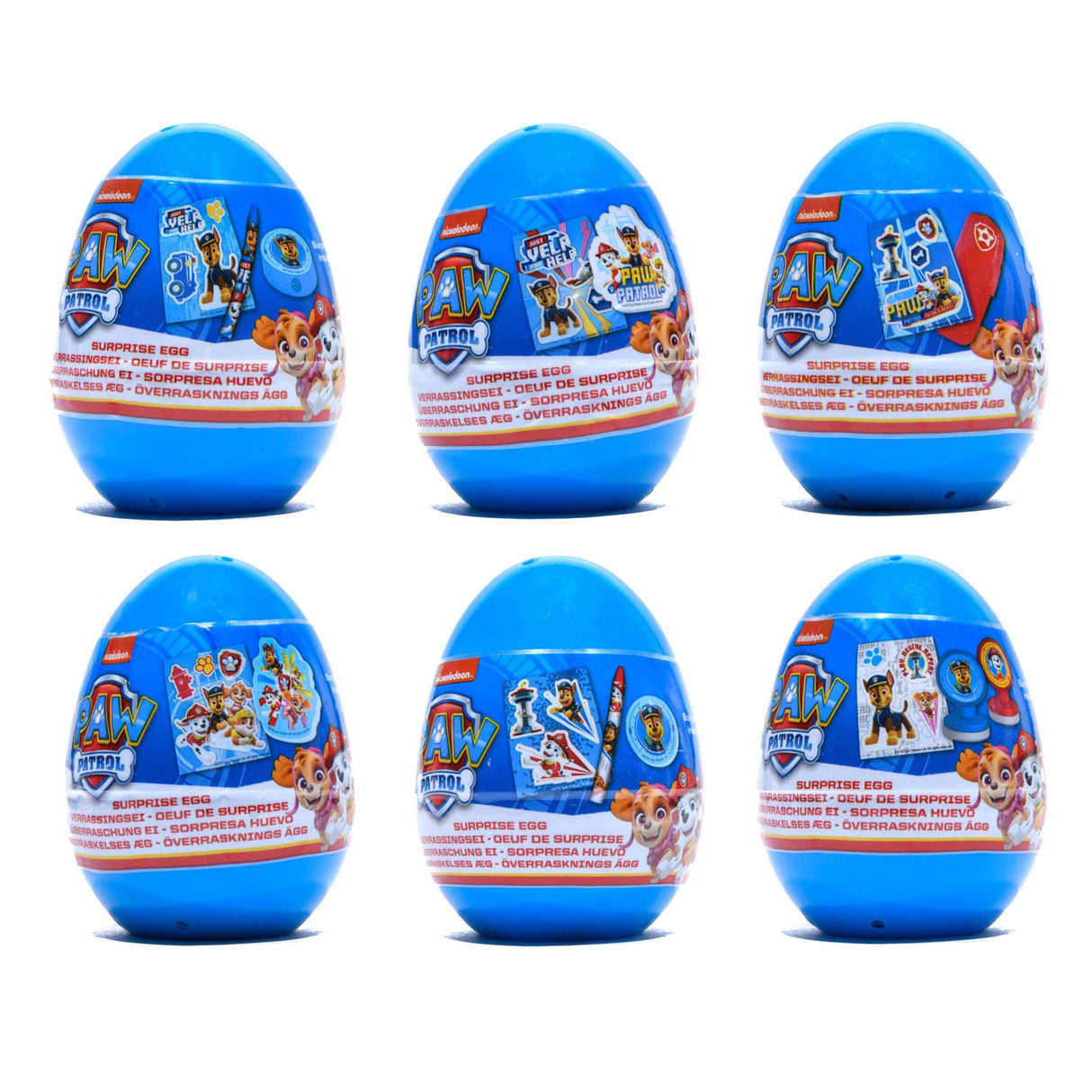 Oeuf surprise Pat Patrouille Canenco