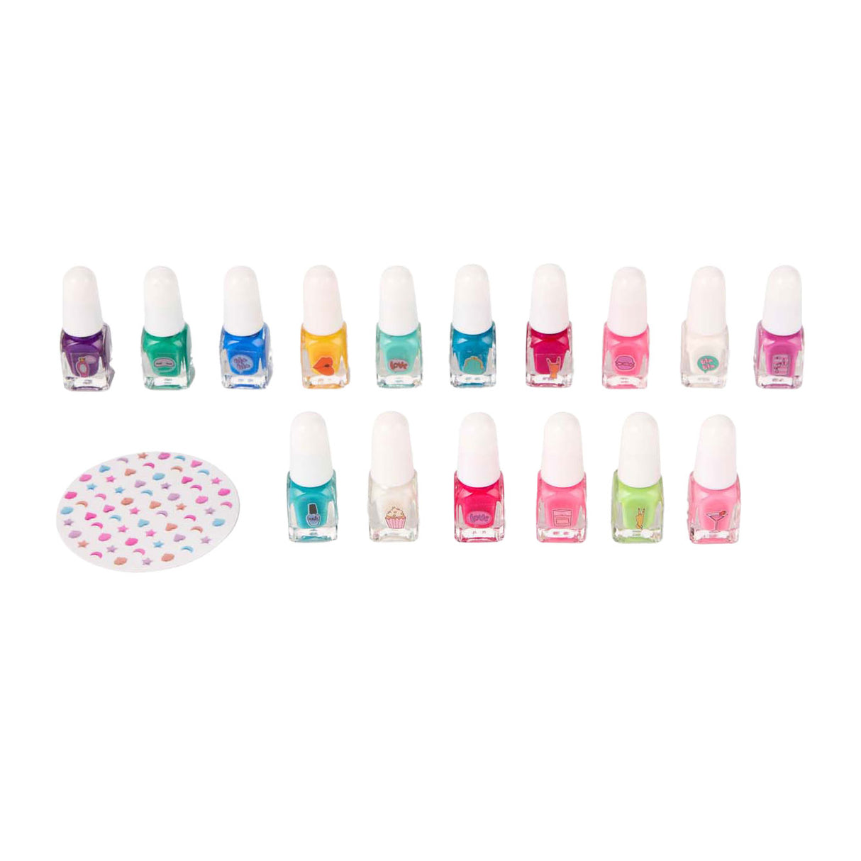 Canenco crée-le ! set de vernis à ongles beauté, 16 pcs.
