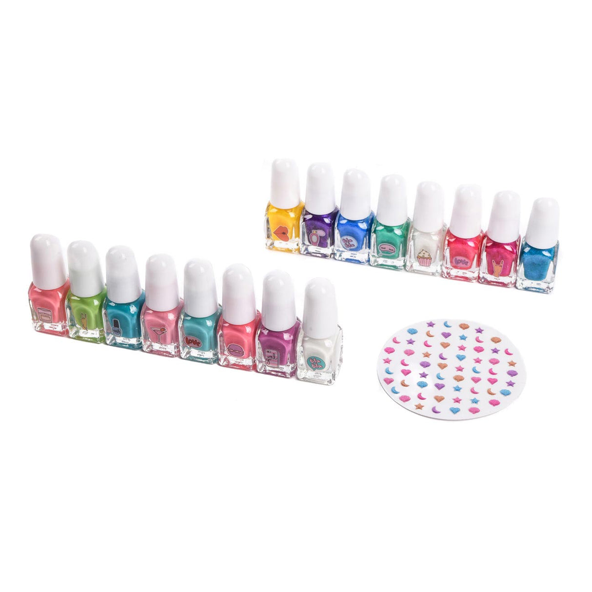 Canenco crée-le ! set de vernis à ongles beauté, 16 pcs.
